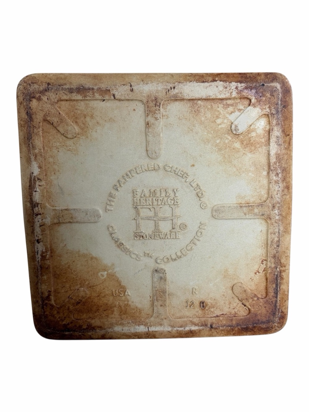 The Pampered Chef Square Stoneware Square 9x9x2 - Picture 2 of 3